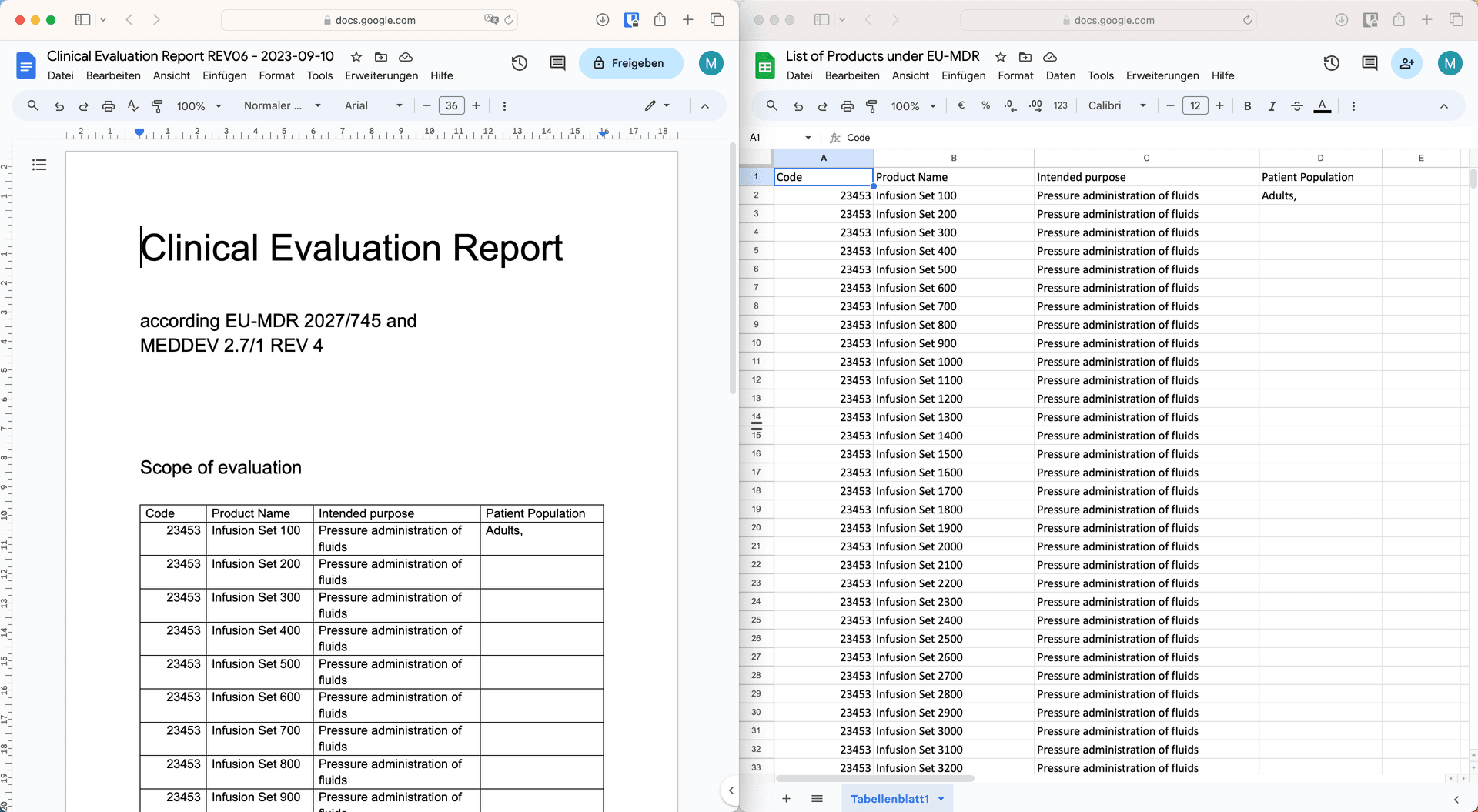 Google Drive - Docs, Sheets