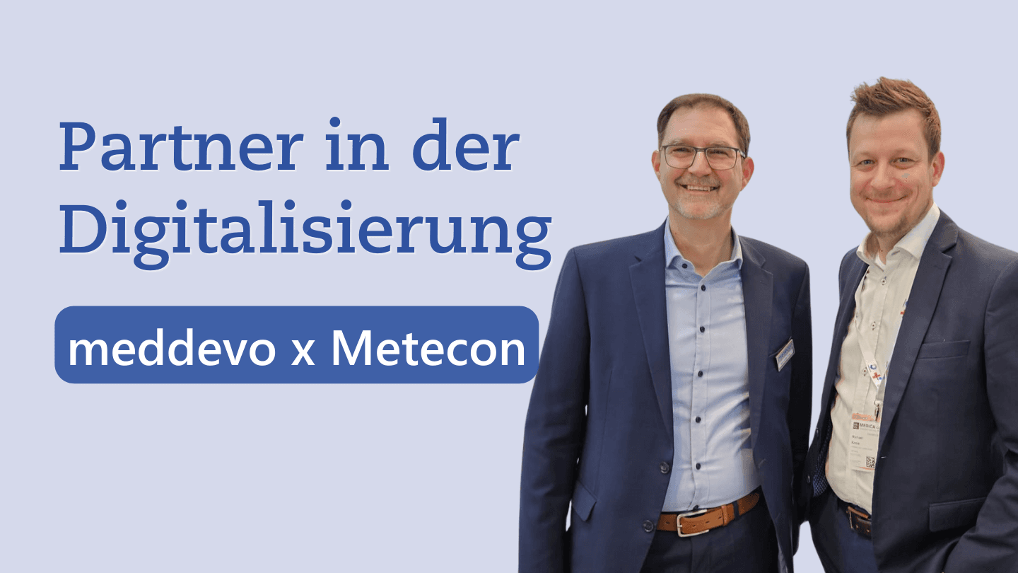 Metecon X meddevo – Partnerschaft für die digitale Technische Dokumentation